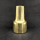 Brass candlestick by Hans Bunde for Cohr
