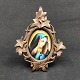 Beautiful hand-painted miniature of Madonna
