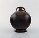 Just Andersen. Art deco vase i bronze. 1940