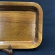 Teak tray from Wiggers
