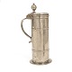 D. H. Tiedemann, Northgermany: A large pewter mug dated 1840
H: 32,5cm

