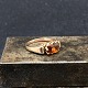 Cocktail ring in 14 carat gold
