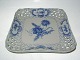 Blue Flower, Salad Bowl with pierced border.
Sold