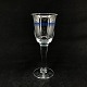 Blue Bell red wine glass
