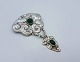 Jugend broche m. agater