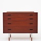 Arne Voder / Sibast Furniture
Chest of drawers in teak w. round legs of steel and teak.
1 pc. in stock
Good condition
