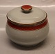 Tureby Large sugarbowl with lid 11 x 12 cm Aluminia  Royal Copenhagen Faience 
Dinneware
