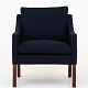 Børge Mogensen / Fredericia Furniture
BM 2207 - Nybetrukket lænestol i tekstil 