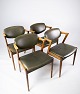 Dining room chairs - Model 42 - Kai Kristiansen - Schou Andersen - 1960s.
