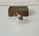 Smuk sølv ring i moderne design af Poul Henry Hansen