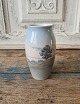 B&G vase dekoreret med landskabsmotiv no. 8674/255 - 12 cm.