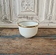 1800s sugar bowl in white opaline.