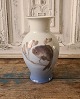 Royal Copenhagen vase dekoreret med fisk no. 2435/2665