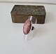 N.E.From vintage ring i sølv med rosa kvarts