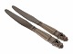 Georg Jensen KongeMiddagskniv med langt knivblad 25,1 cm.