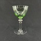 Glat Rosenborg grønt hvidvinsglas

