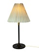 Table lamp with frame of black metal and brass with paper shade, of Danish 
design by Le Klint from the 1960s. 
5000m2 showroom.
Great condition
