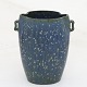 Arne Bang
Vase in stoneware w. handles and in blue glaze. Model AB 55. Signed.
1 pc. in stock
Original condition
