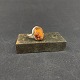 Modern ring with amber