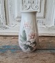 B&G vase dekoreret med julerose no. 678