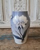 Royal Copenhagen vase decorated with latyrus no. 2668/2037