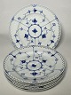 Blue Painted
Plate with Full Lace 
B & G