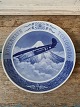 Royal Copenhagen Memorial plaque from 1926 Tokyo plate Made on the occasion of 
the flight between Copenhagen and Tokyo.