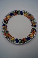 Golden Summer Danish faience porcelain, large dinner plates 26cm