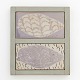 Bodil Manz
Relief of porcelain tiles with motif of conchRelief of porcelain tiles with 
motif of conch shells. Signed.
1 pc. in stock
Original condition
