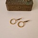 Vintage earrings in 14 kt gold