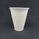 White fluted vase from L. Hjorth