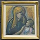 Pegasus – Kunst - Antik - Design præsenterer: Lønholdt, Sigurd V. (1910 - 2001) Danmark: Mor med barn.