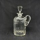 Whiskey carafe with facets