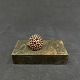 Large ring with red garnets