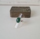 N.E.From vintage ring in sterling silver with green agate