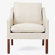 Børge Mogensen / Fredericia Furniture
BM 2207 - Nybetrukket lænestol i 