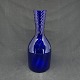 Koboltblå vase med optik