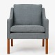 Børge Mogensen / Fredericia Furniture
BM 2207 - Reupholstered easy chair in new textile (Sunniva 3 color code 152).
Availability: 6-8 weeks
Renovated
