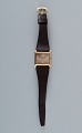 Omega Automatic de Ville ladies wristwatch, leather strap.
Approx. 1960s.