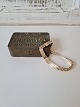 Vintage brick bracelet - 7 rows in 14 kt gold