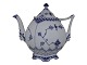 Blue Fluted Full Lace
Large tea pot with devils heads