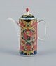 Gianni Versace for Rosenthal, porcelain miniature jug."Le Roi Soleil".