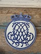 Royal Copenhagen Memorial plate - King Christian X & Alexandrine