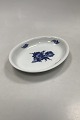 Royal Copenhagen Blue Flower Braided Oval Bowl No 8132