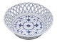 Blue Fluted 
Full Lace
Fruit basket 
with pierced 
...