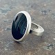 Galleri NT præsenterer: Fingerring med sort onyx 925