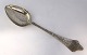 Antique rococo. Silver cutlery (830). Strawberry spoon. Length 27 cm. Produced 
1908.