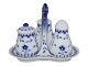 Butterfly Dickens
Plat de menage with mustard jar, salt- and pepper shakers