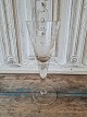 Pokal glas fra Kastrup glasværk ca. 1910 dekoreret med slebet dekoration i form 
af skovparti med hjort