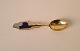 A.Michelsen Christmas spoon in sterling silver with enamel 1962